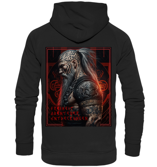 Wikinger Freiheit Abenteuer Entdeckungen - Basic Unisex Hoodie XL