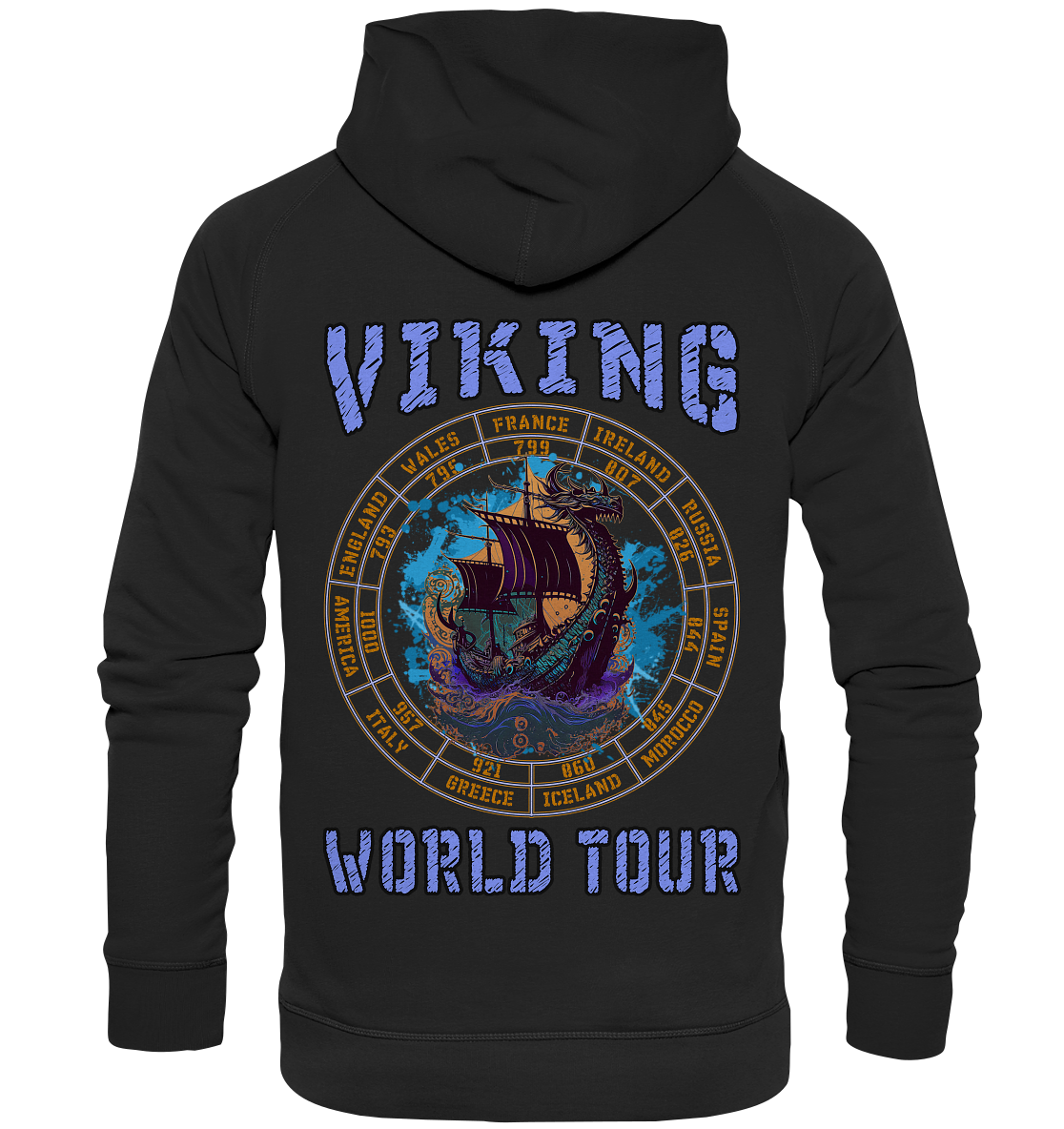 Wikinger Welttournee - Basic Unisex Hoodie XL