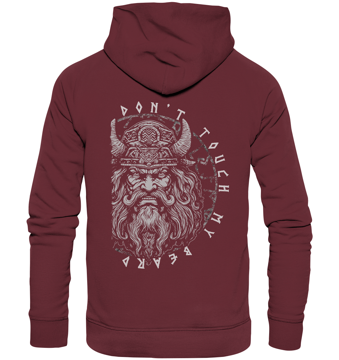 Don't Touch My Beard - Organic Basic Hoodie