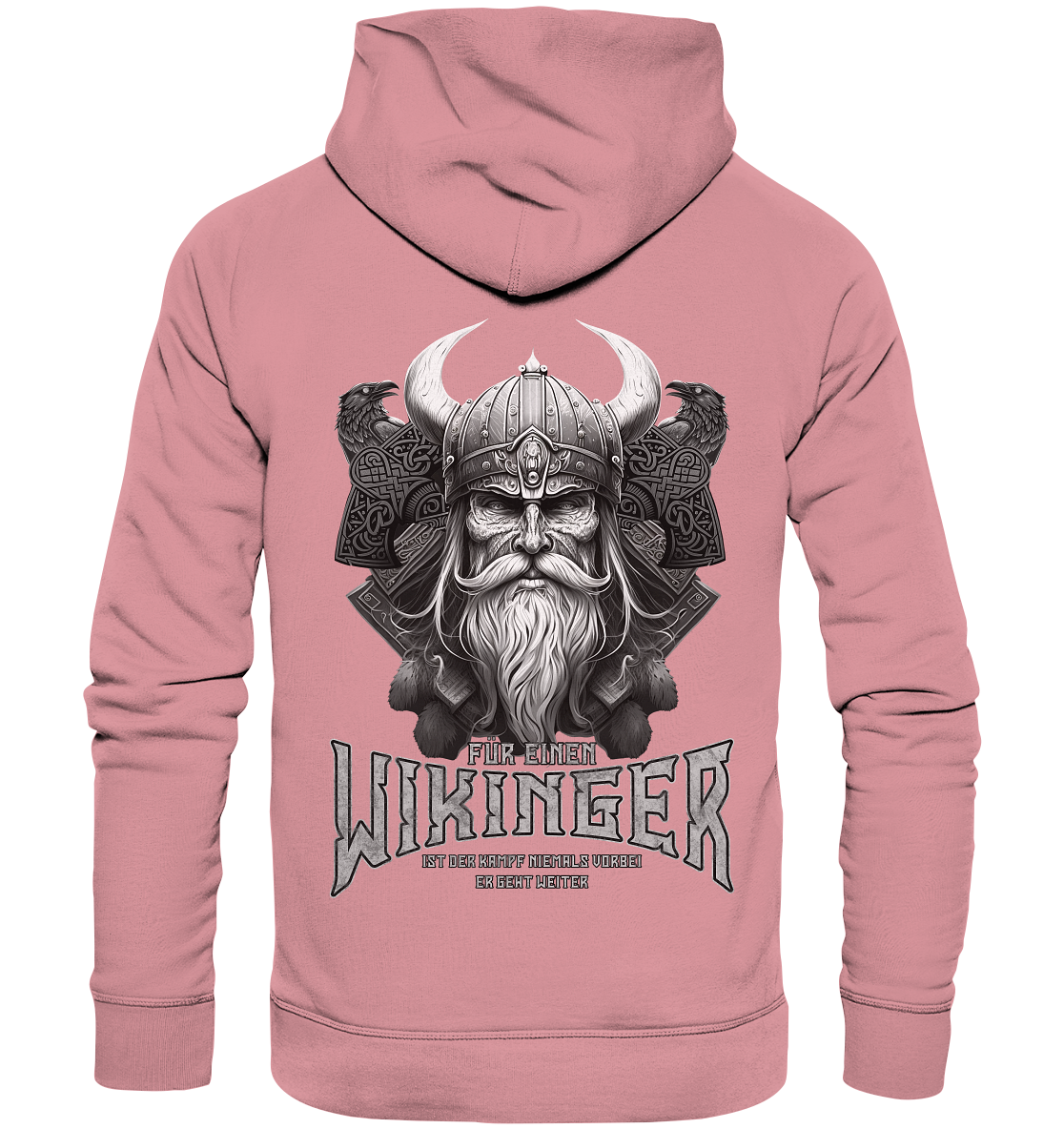 Wikinger Rabe - Organic Basic Hoodie