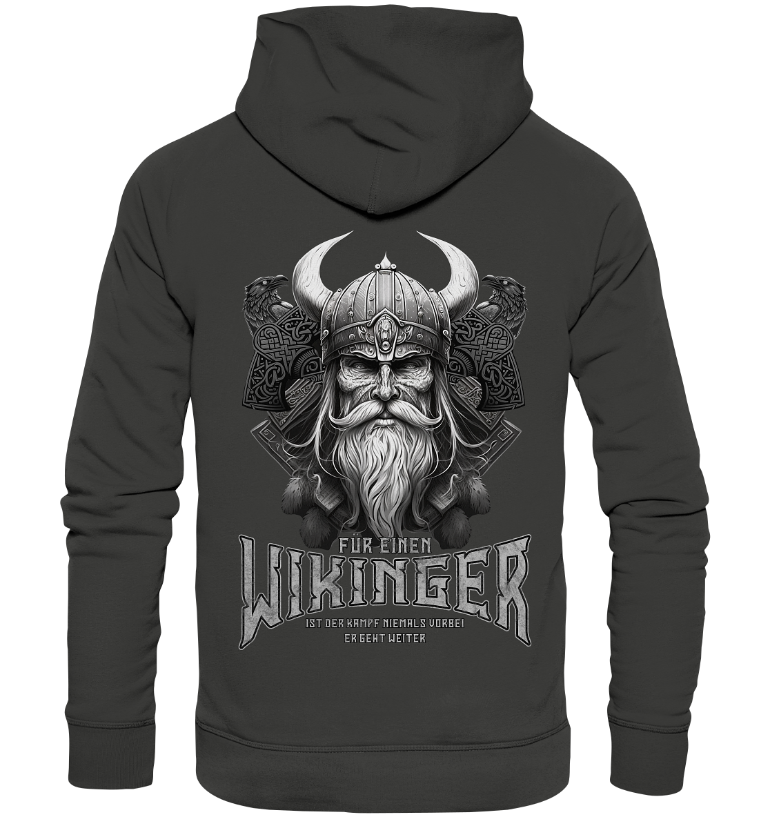 Wikinger Rabe - Premium Unisex Hoodie