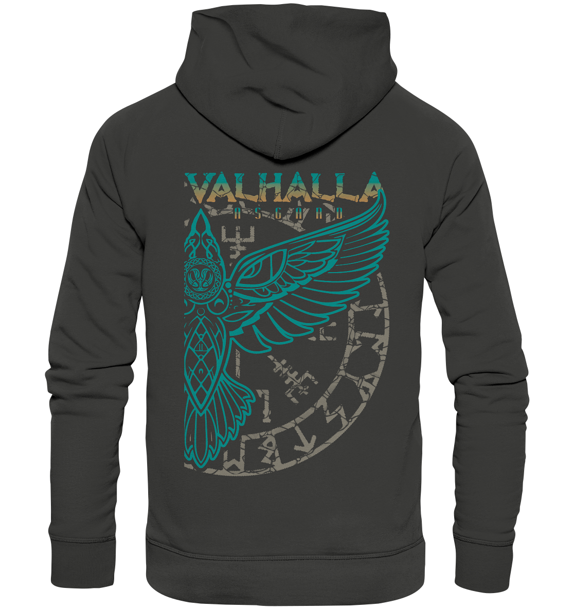 Valhalla Asgard Hugin - Premium Unisex Hoodie