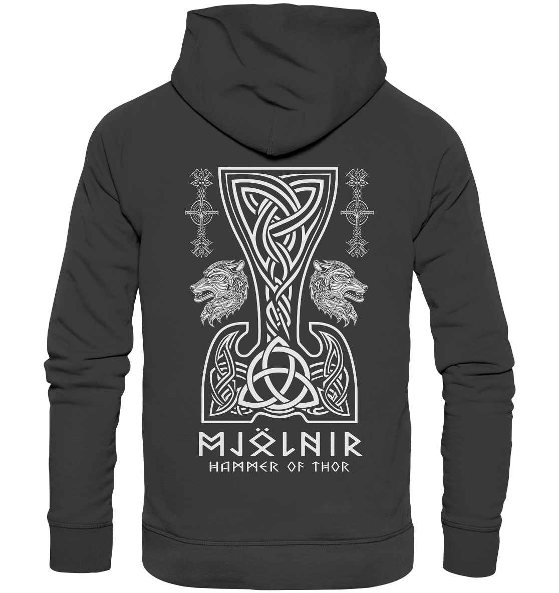 Mjölnir Hammer of Thor - Premium Unisex Hoodie