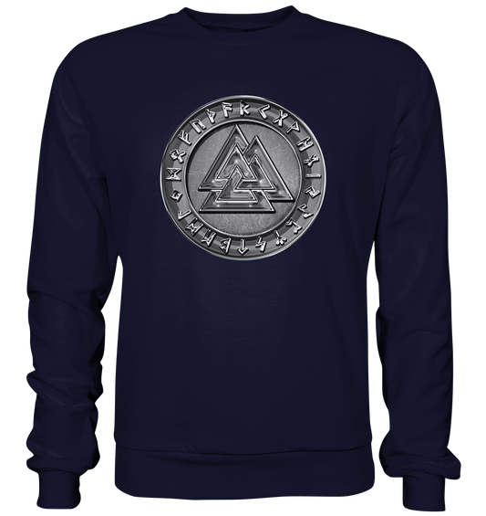 Wikinger Valknut - Basic Sweatshirt