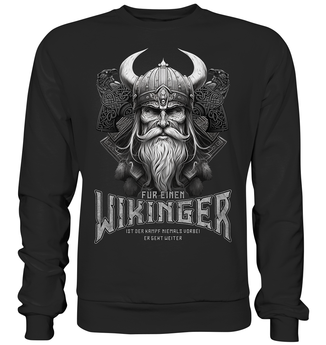 Wikinger Rabe - Basic Sweatshirt