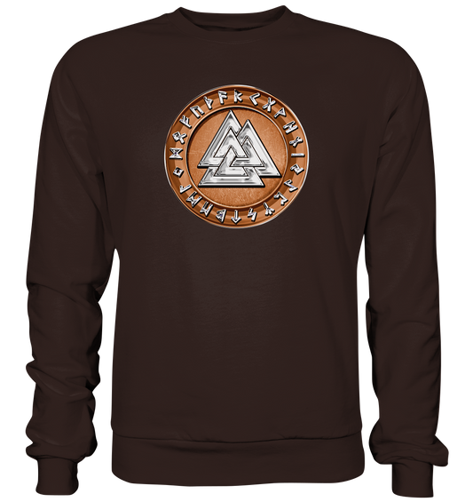 Wikinger Valknut - Basic Sweatshirt
