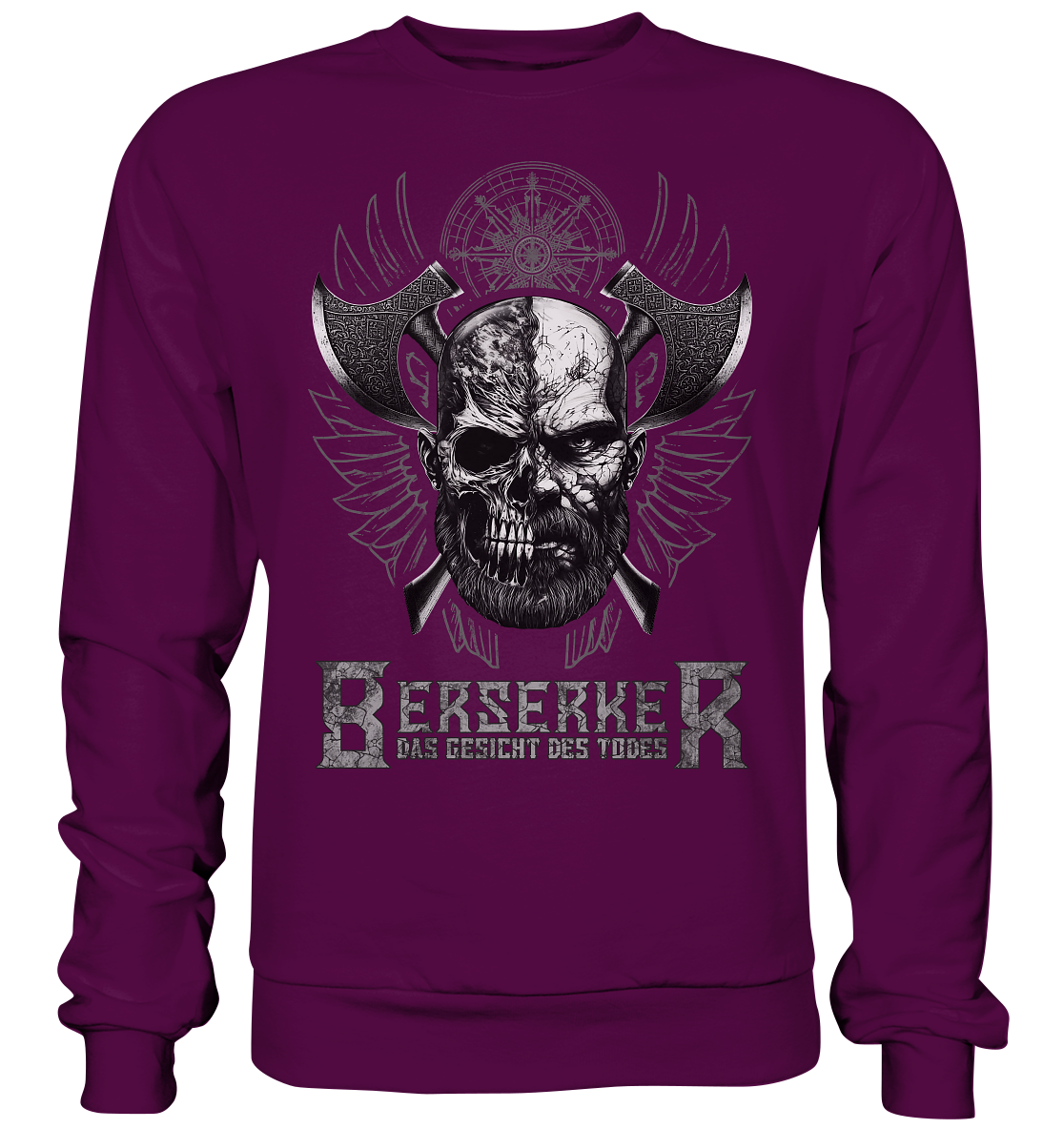 Berserker Gesicht Des Todes - Basic Sweatshirt