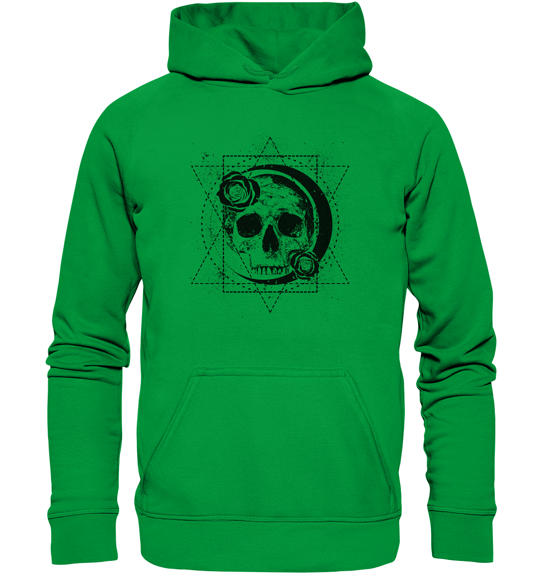 Okkulte Schädel - Basic Unisex Hoodie
