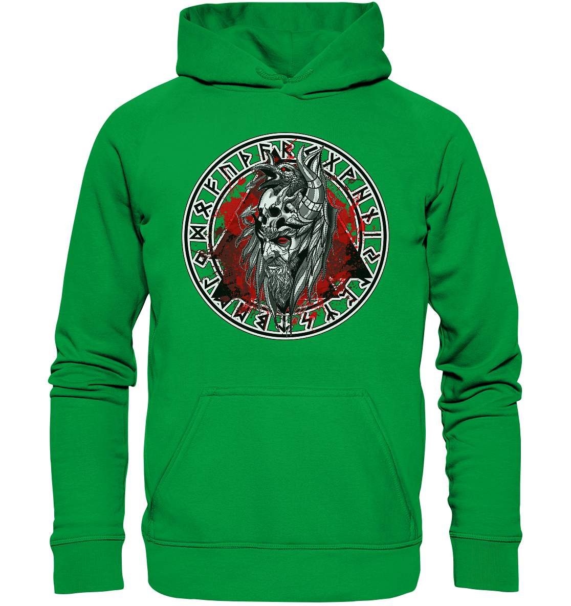 Odin Rabe Valknut - Basic Unisex Hoodie