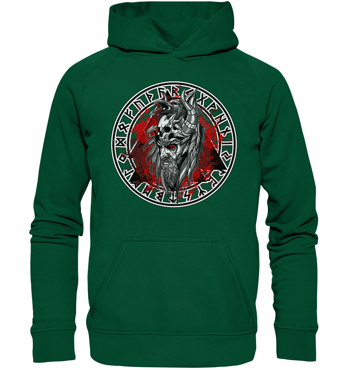 Odin Rabe Valknut - Basic Unisex Hoodie