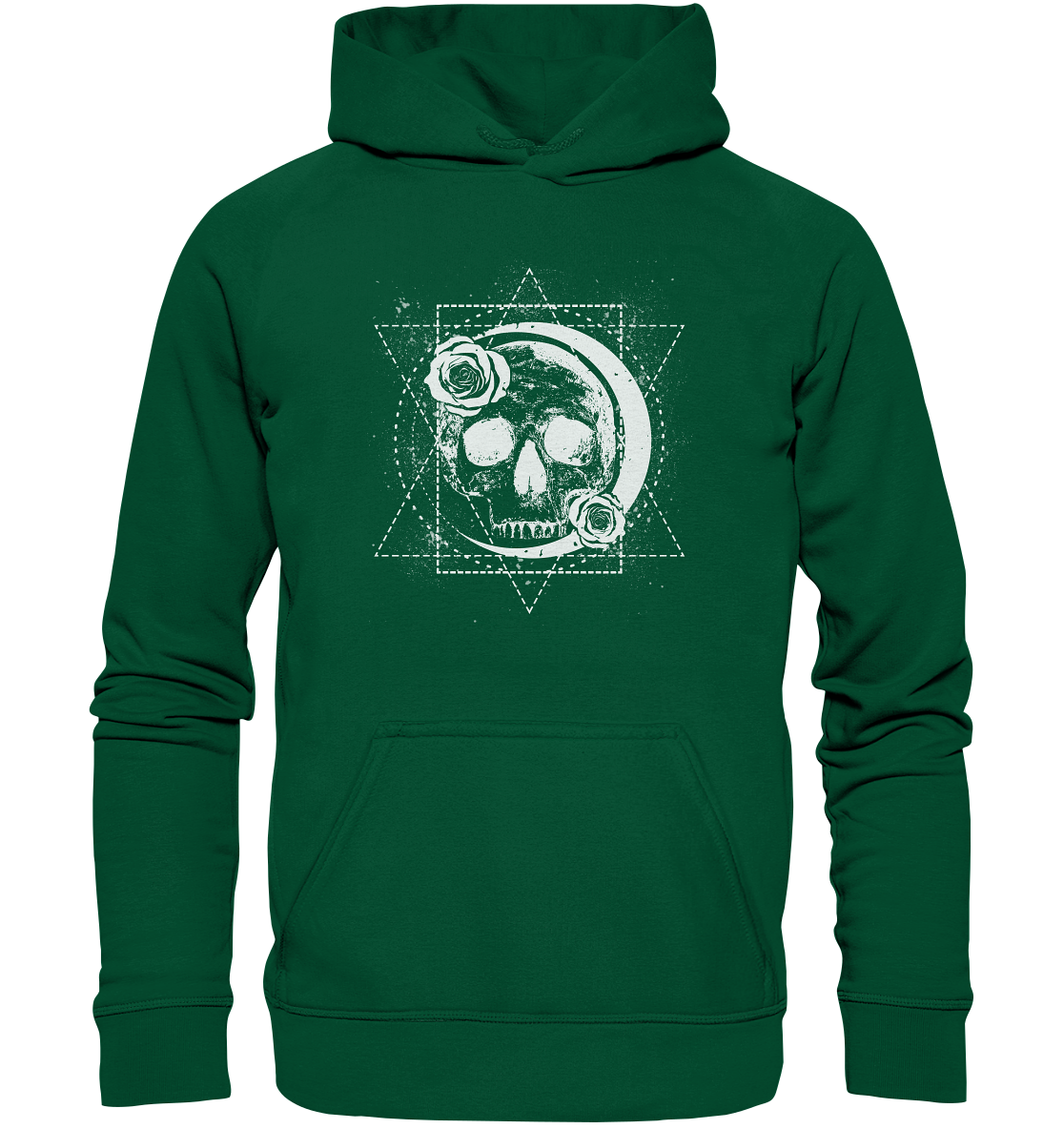 Okkulte Schädel - Basic Unisex Hoodie