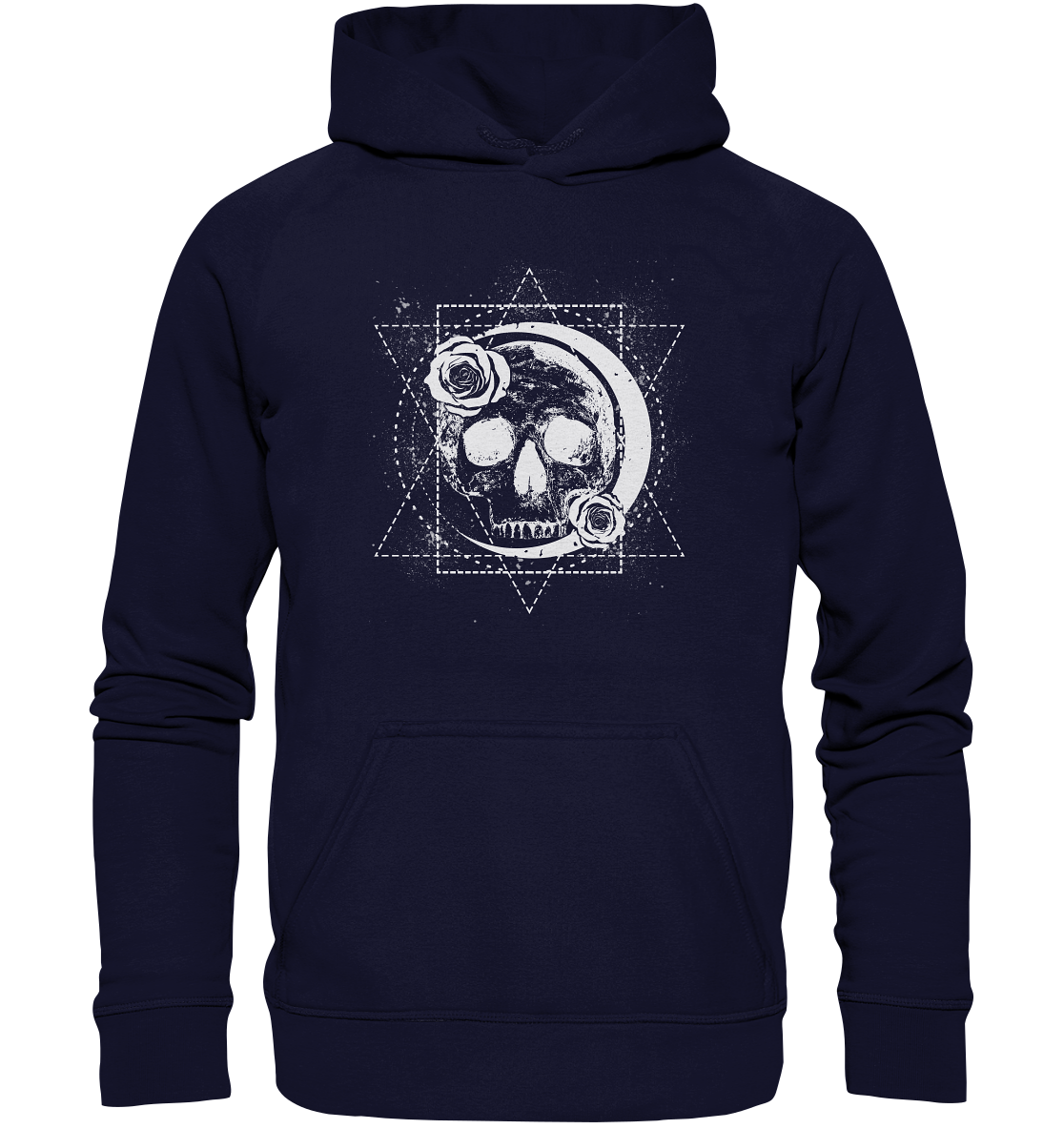 Okkulte Schädel - Basic Unisex Hoodie