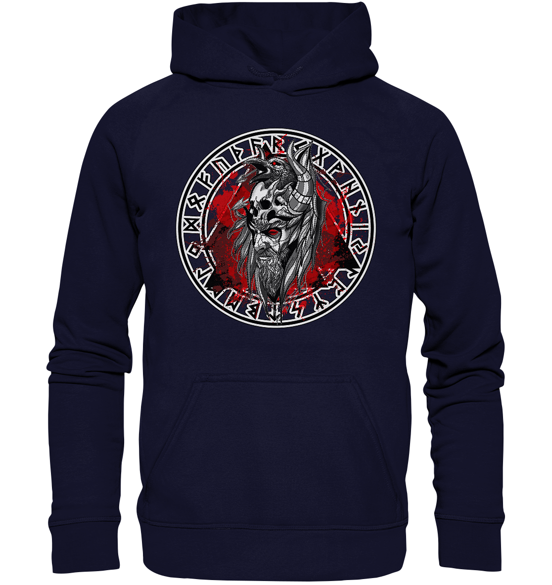 Odin Rabe Valknut - Basic Unisex Hoodie