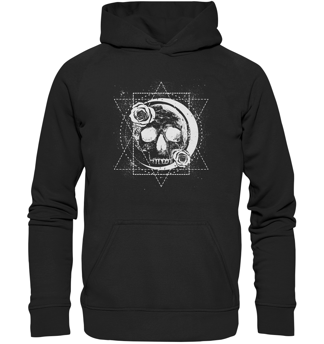 Okkulte Schädel - Basic Unisex Hoodie