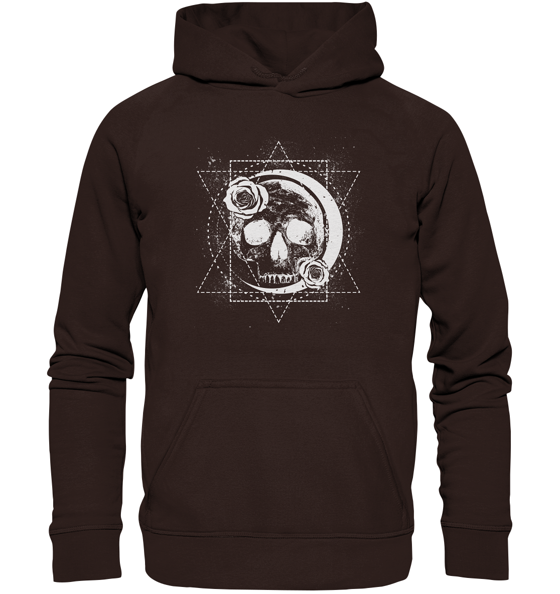 Okkulte Schädel - Basic Unisex Hoodie
