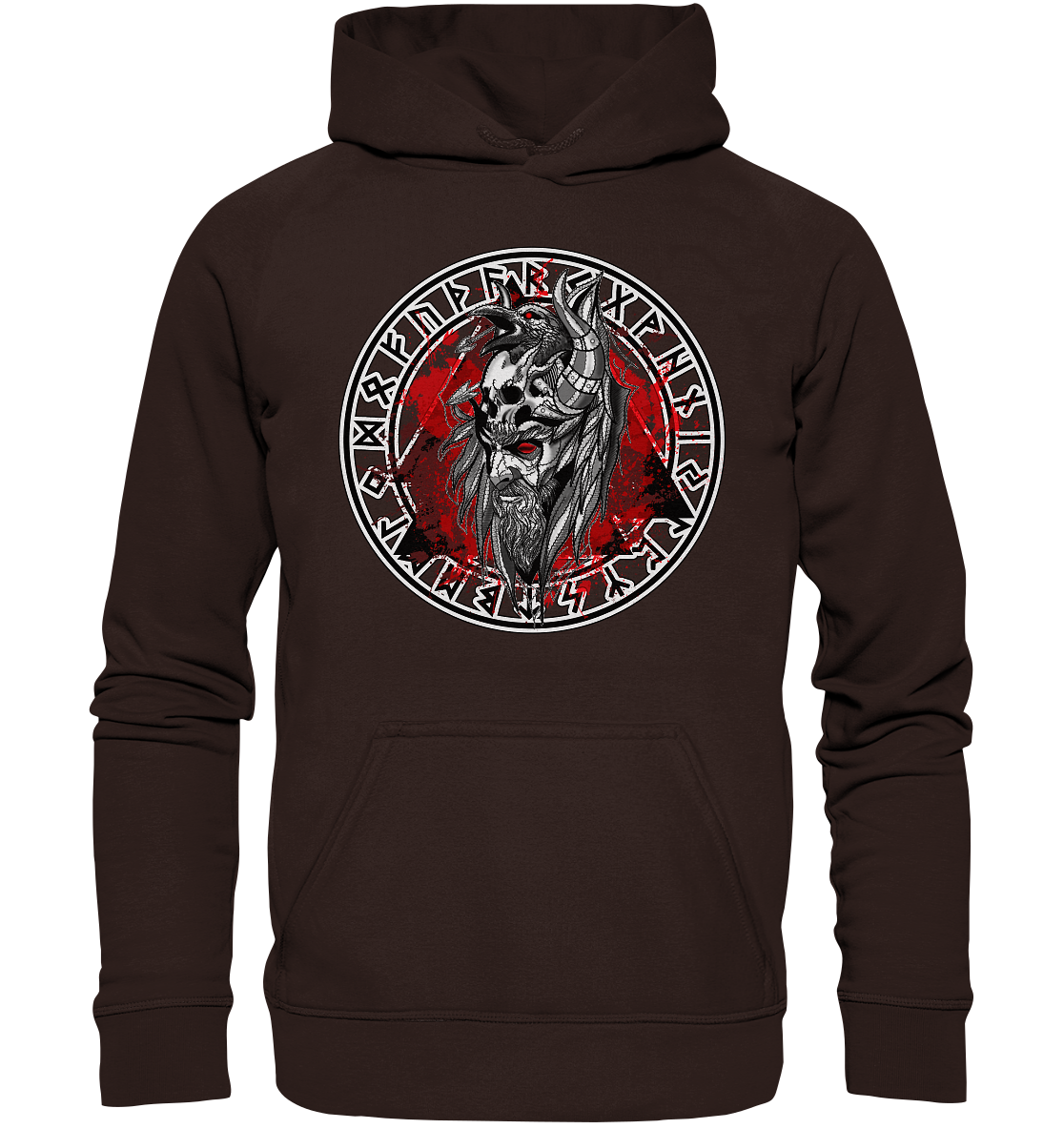 Odin Rabe Valknut - Basic Unisex Hoodie