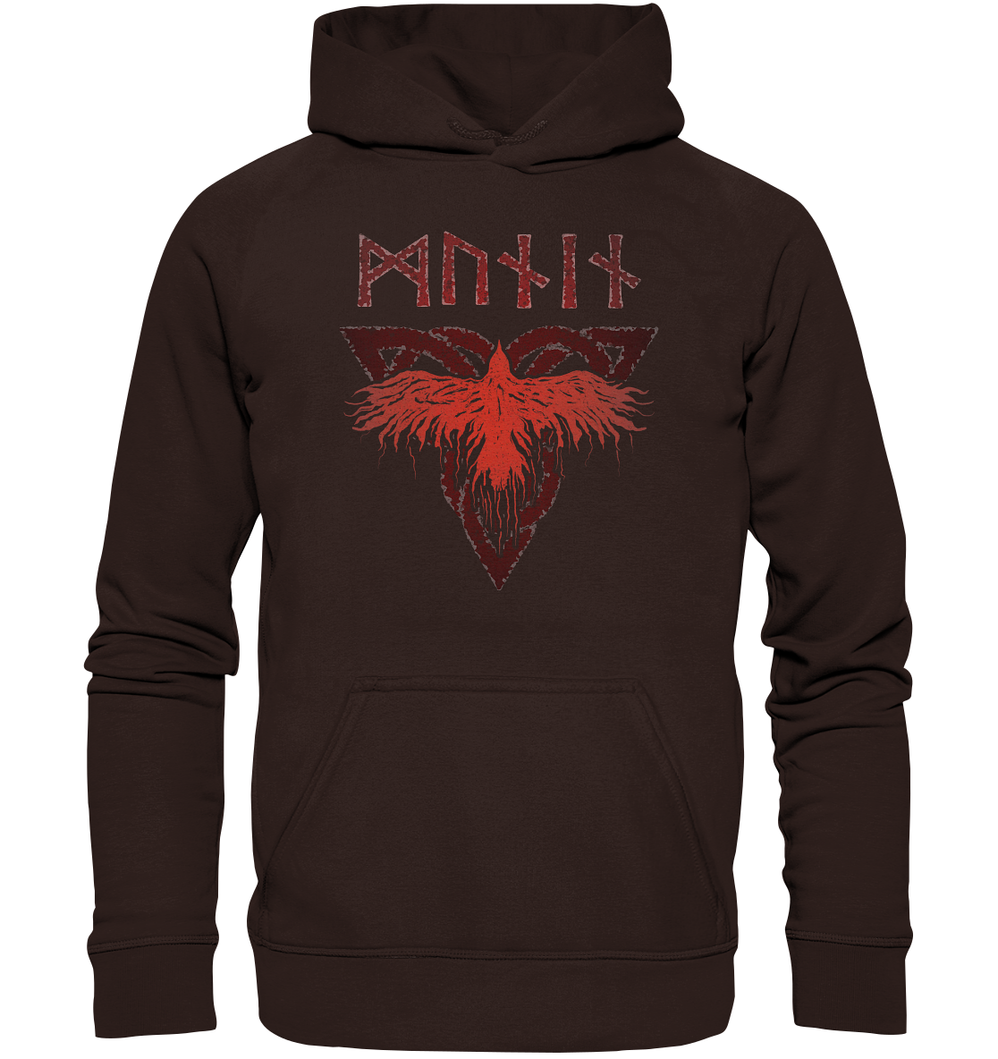 Odins Raben Munin - Basic Unisex Hoodie