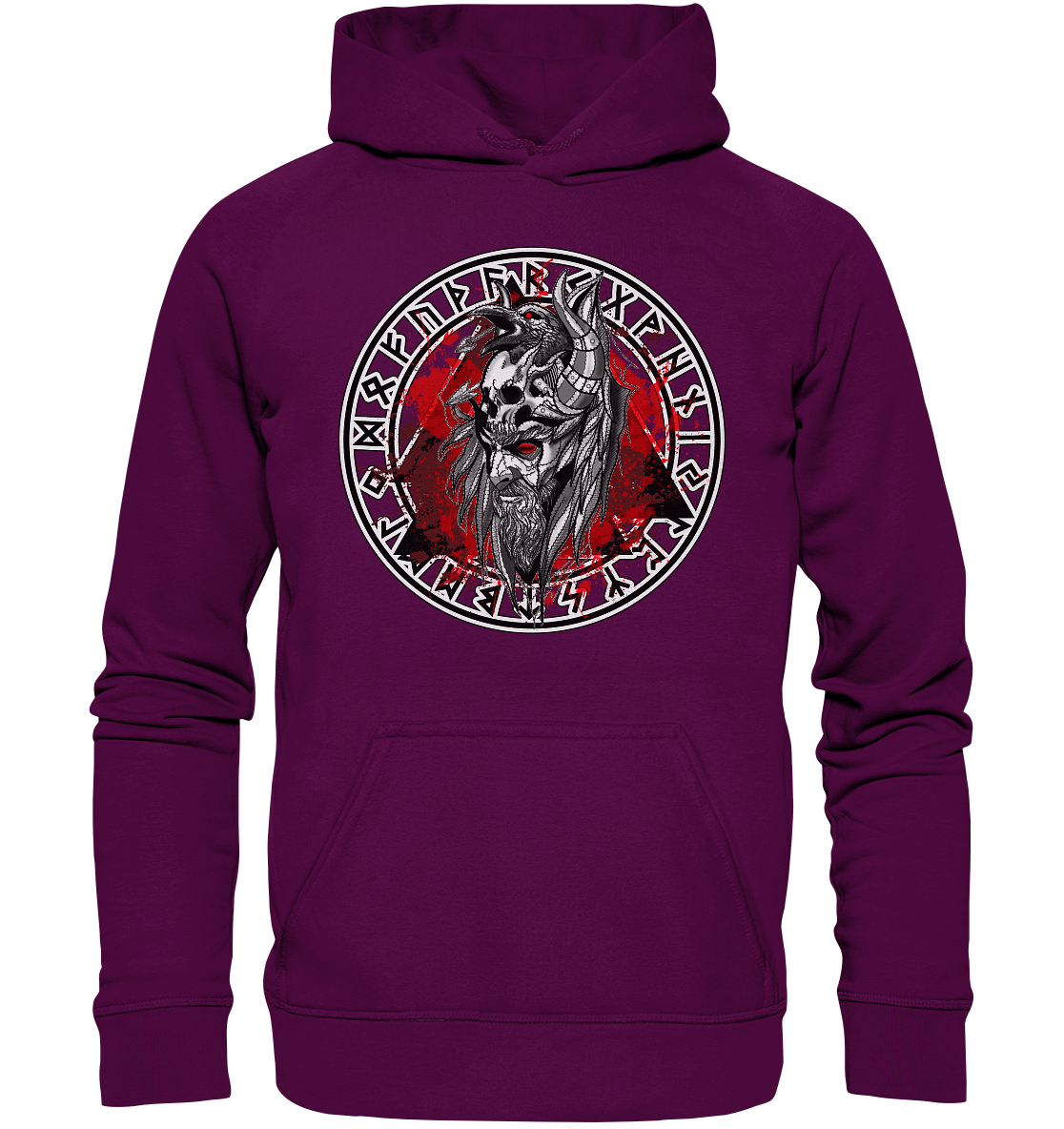 Odin Rabe Valknut - Basic Unisex Hoodie