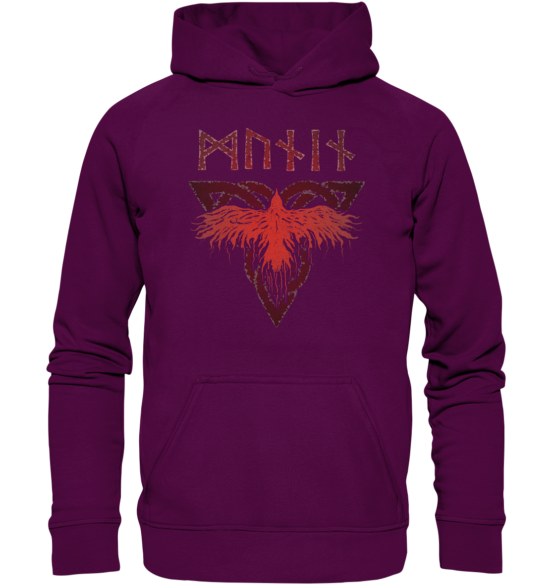 Odins Raben Munin - Basic Unisex Hoodie