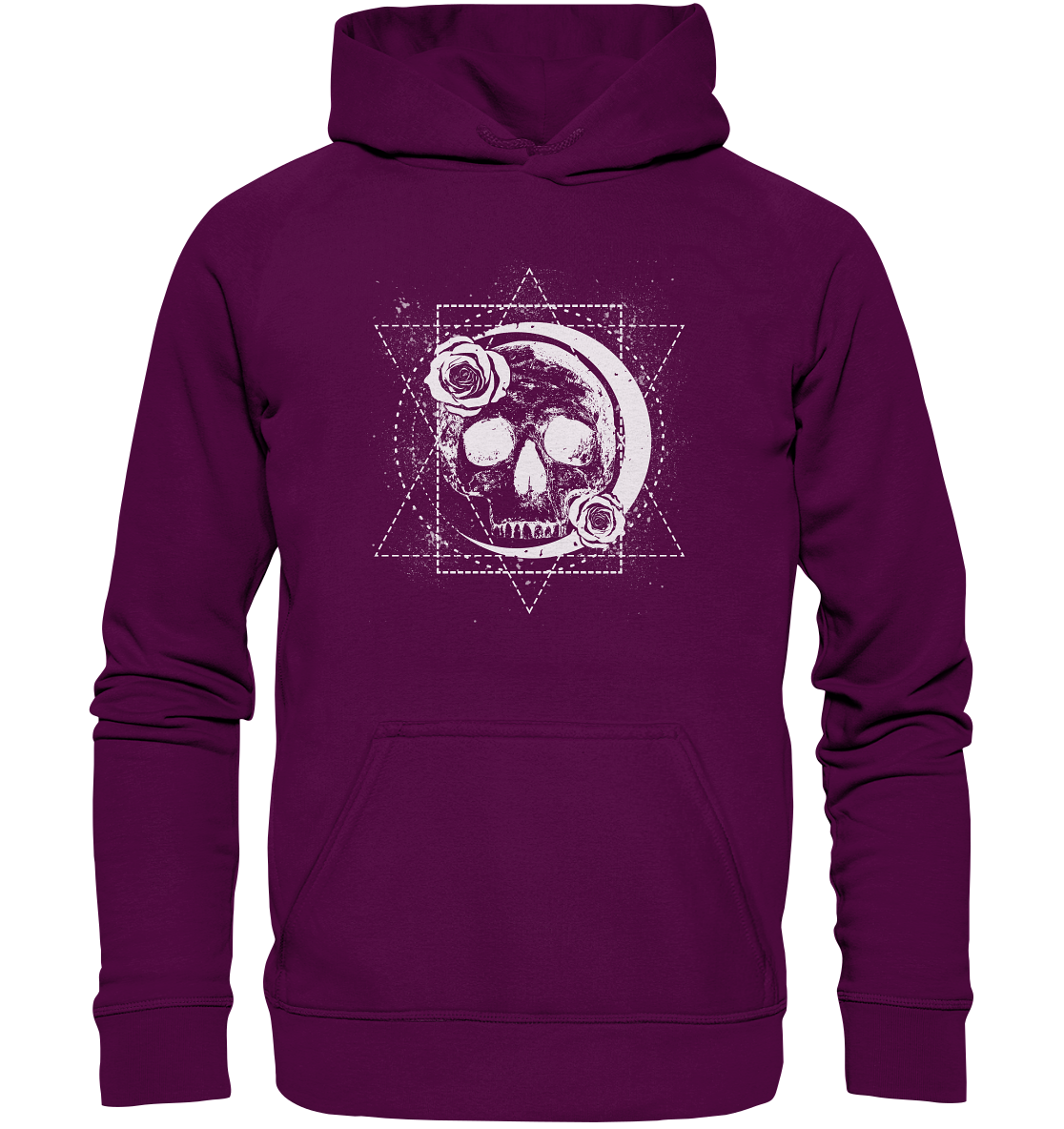 Okkulte Schädel - Basic Unisex Hoodie