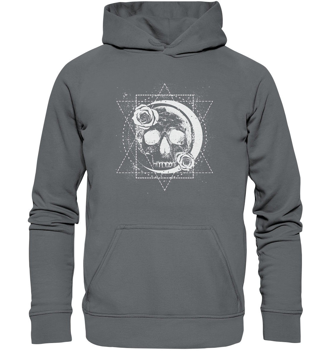 Okkulte Schädel - Basic Unisex Hoodie