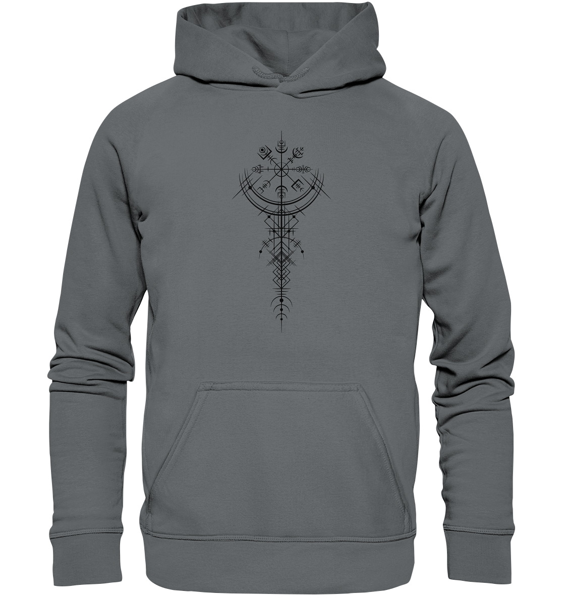 Wikinger Kompass - Basic Unisex Hoodie