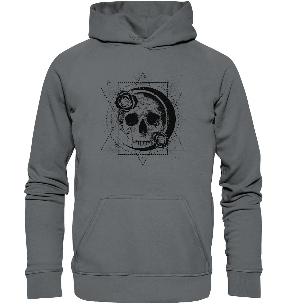 Okkulte Schädel - Basic Unisex Hoodie