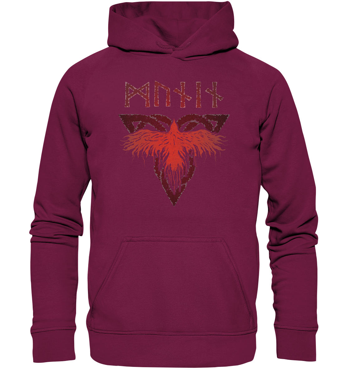 Odins Raben Munin - Basic Unisex Hoodie