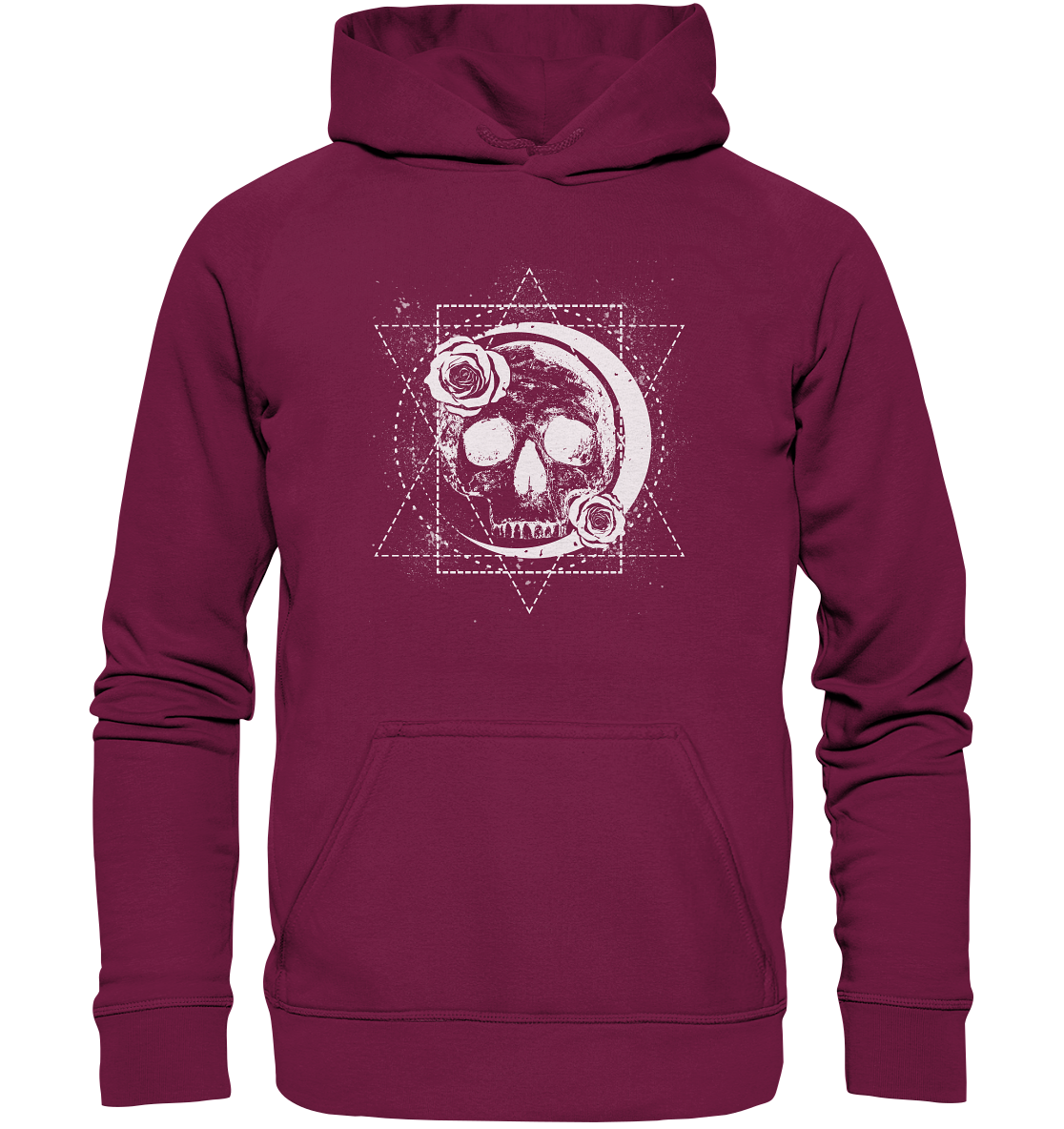 Okkulte Schädel - Basic Unisex Hoodie