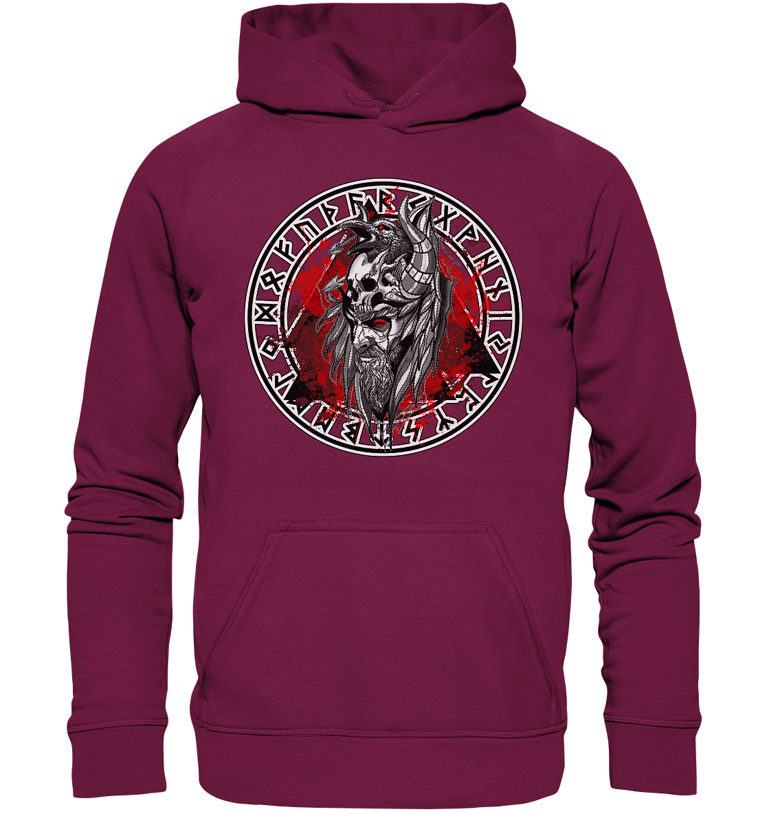 Odin Rabe Valknut - Basic Unisex Hoodie