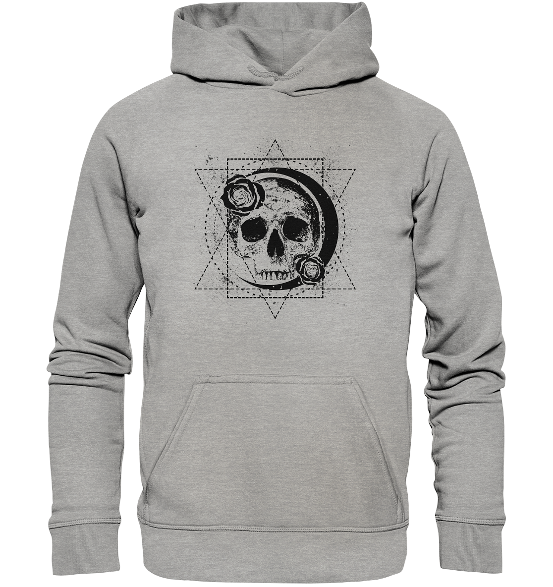 Okkulte Schädel - Basic Unisex Hoodie