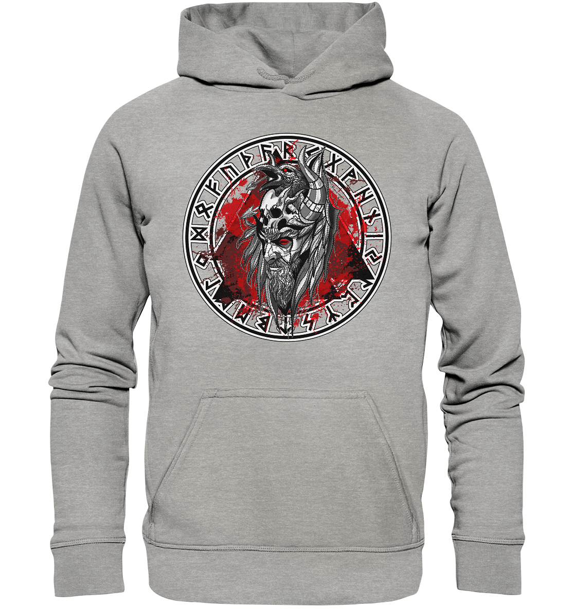 Odin Rabe Valknut - Basic Unisex Hoodie