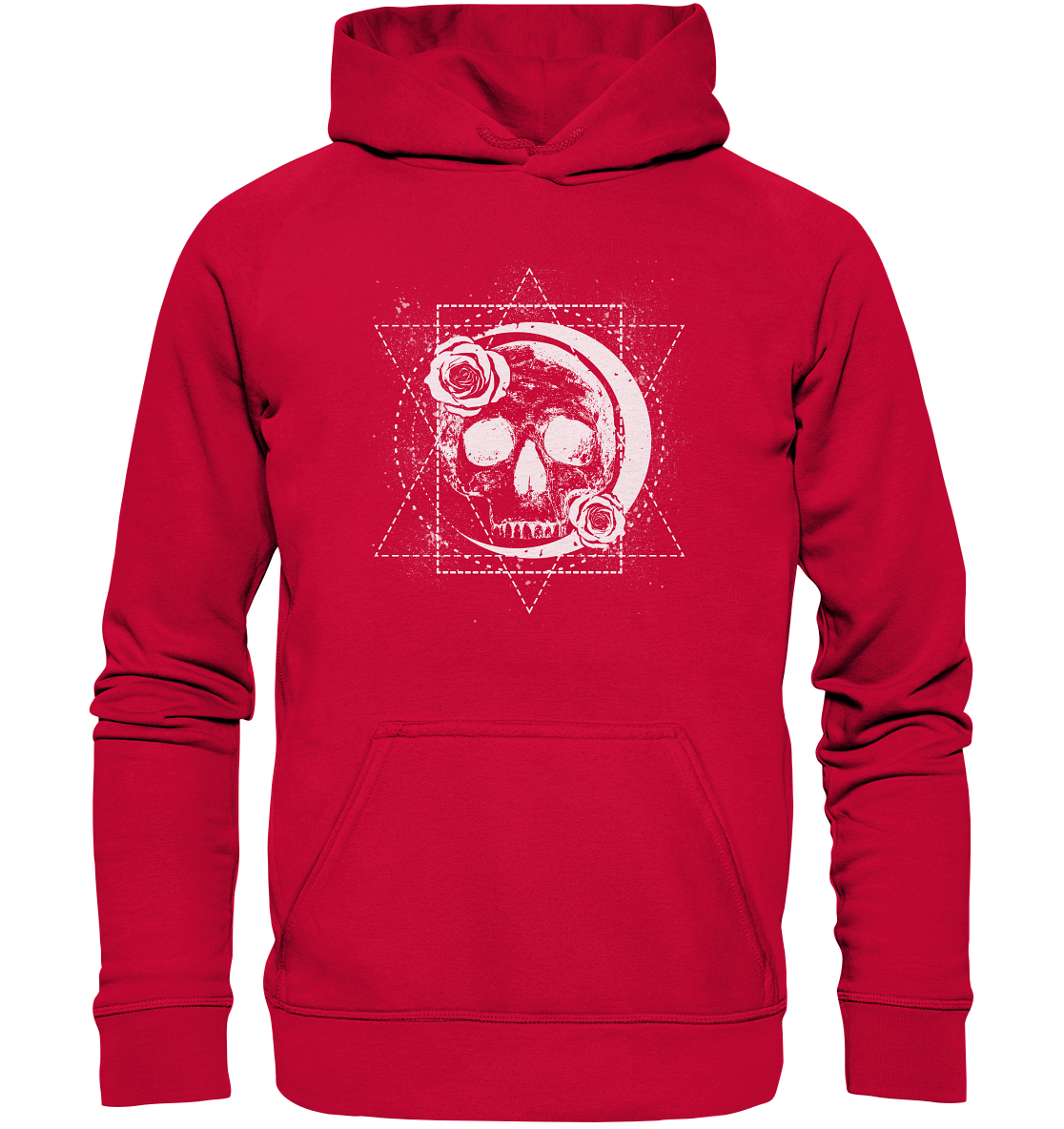 Okkulte Schädel - Basic Unisex Hoodie