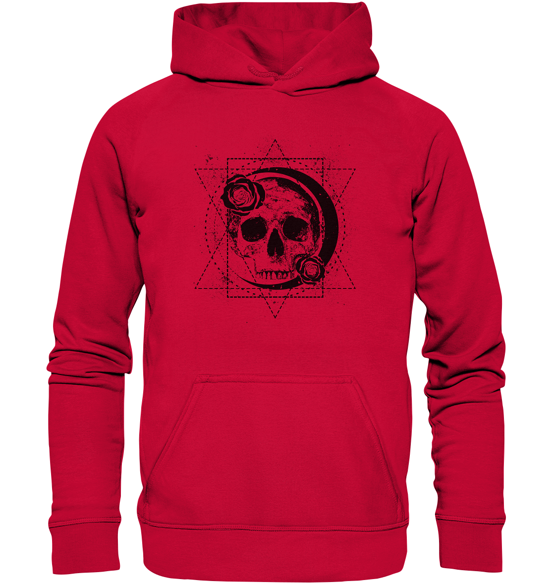 Okkulte Schädel - Basic Unisex Hoodie