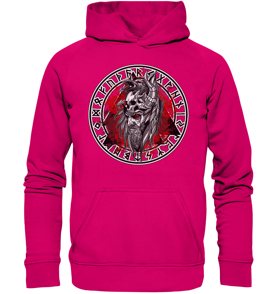 Odin Rabe Valknut - Basic Unisex Hoodie
