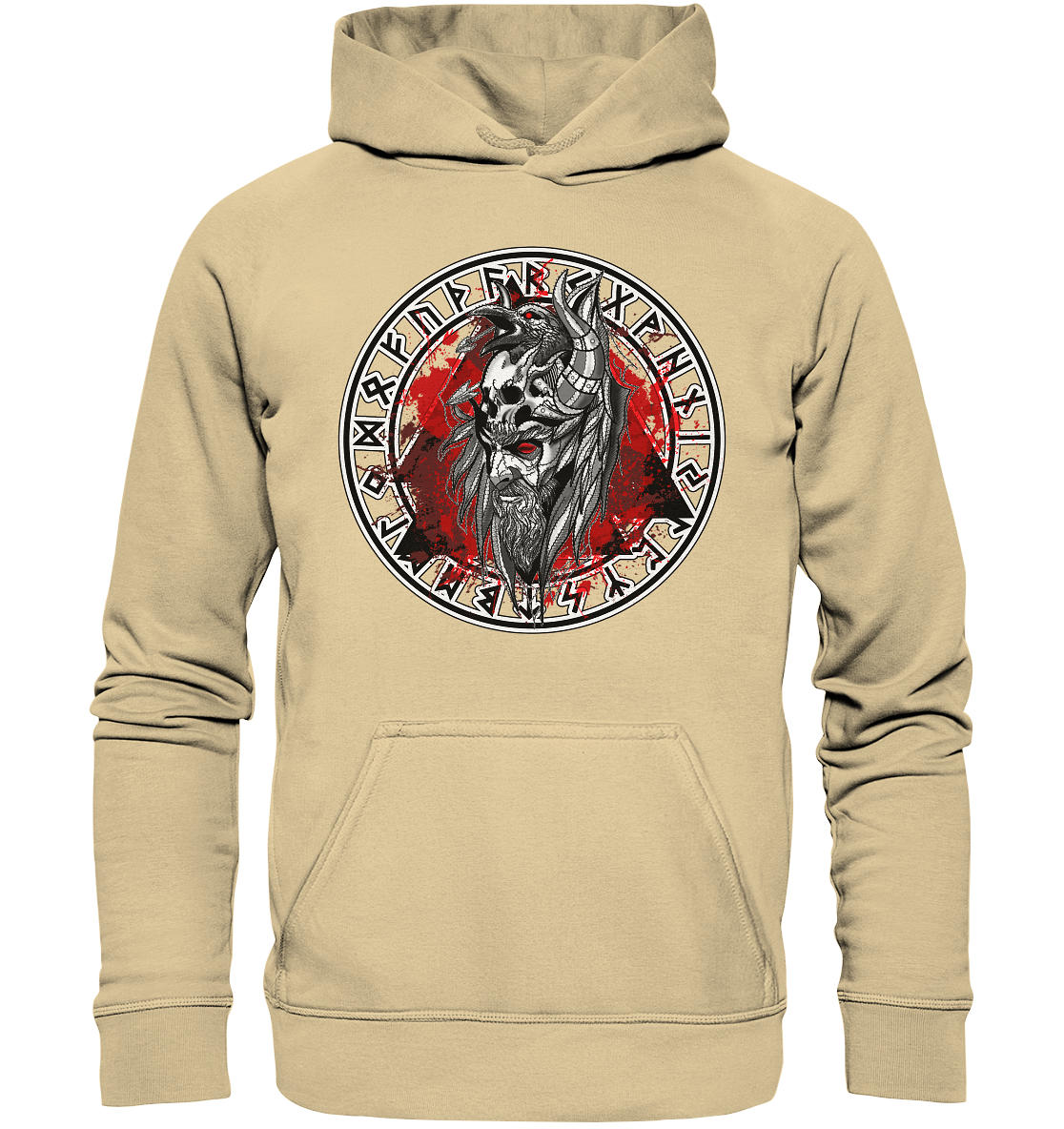 Odin Rabe Valknut - Basic Unisex Hoodie