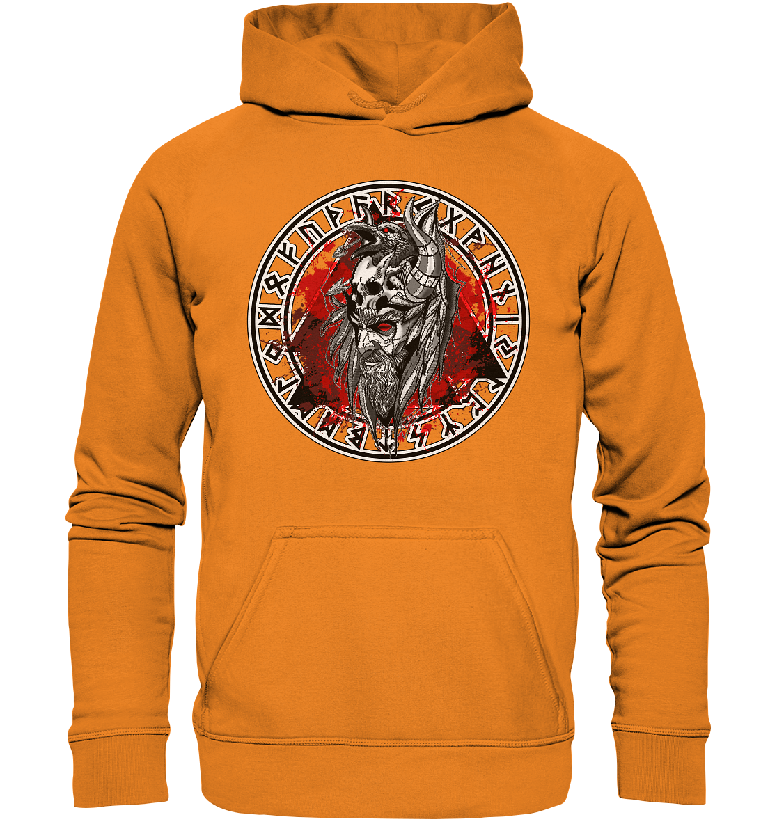 Odin Rabe Valknut - Basic Unisex Hoodie