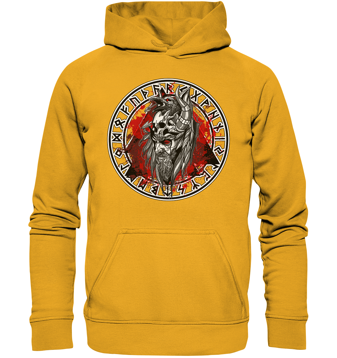 Odin Rabe Valknut - Basic Unisex Hoodie