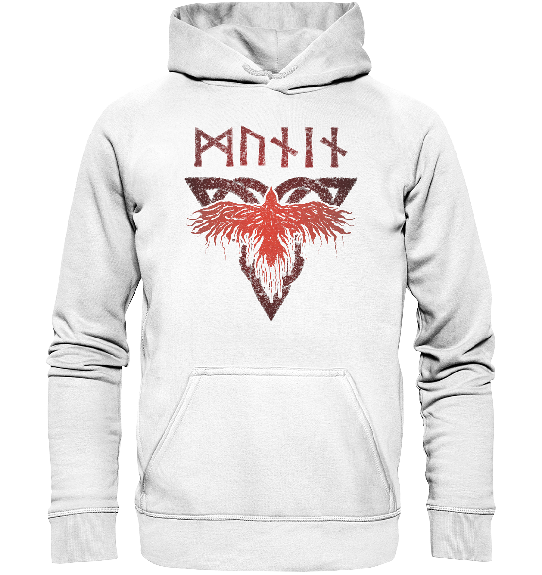 Odins Raben Munin - Basic Unisex Hoodie