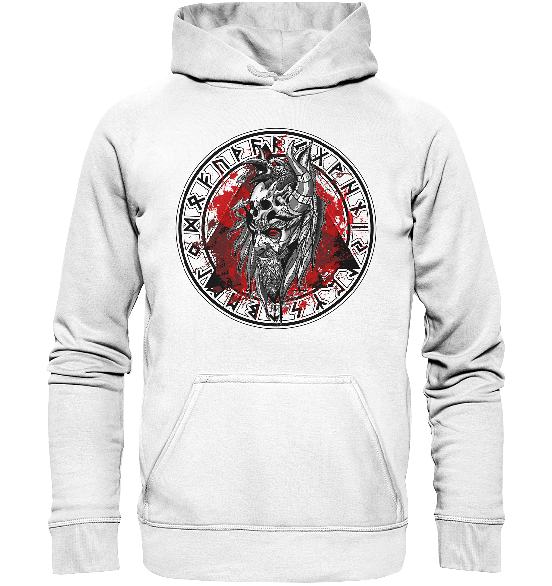 Odin Rabe Valknut - Basic Unisex Hoodie