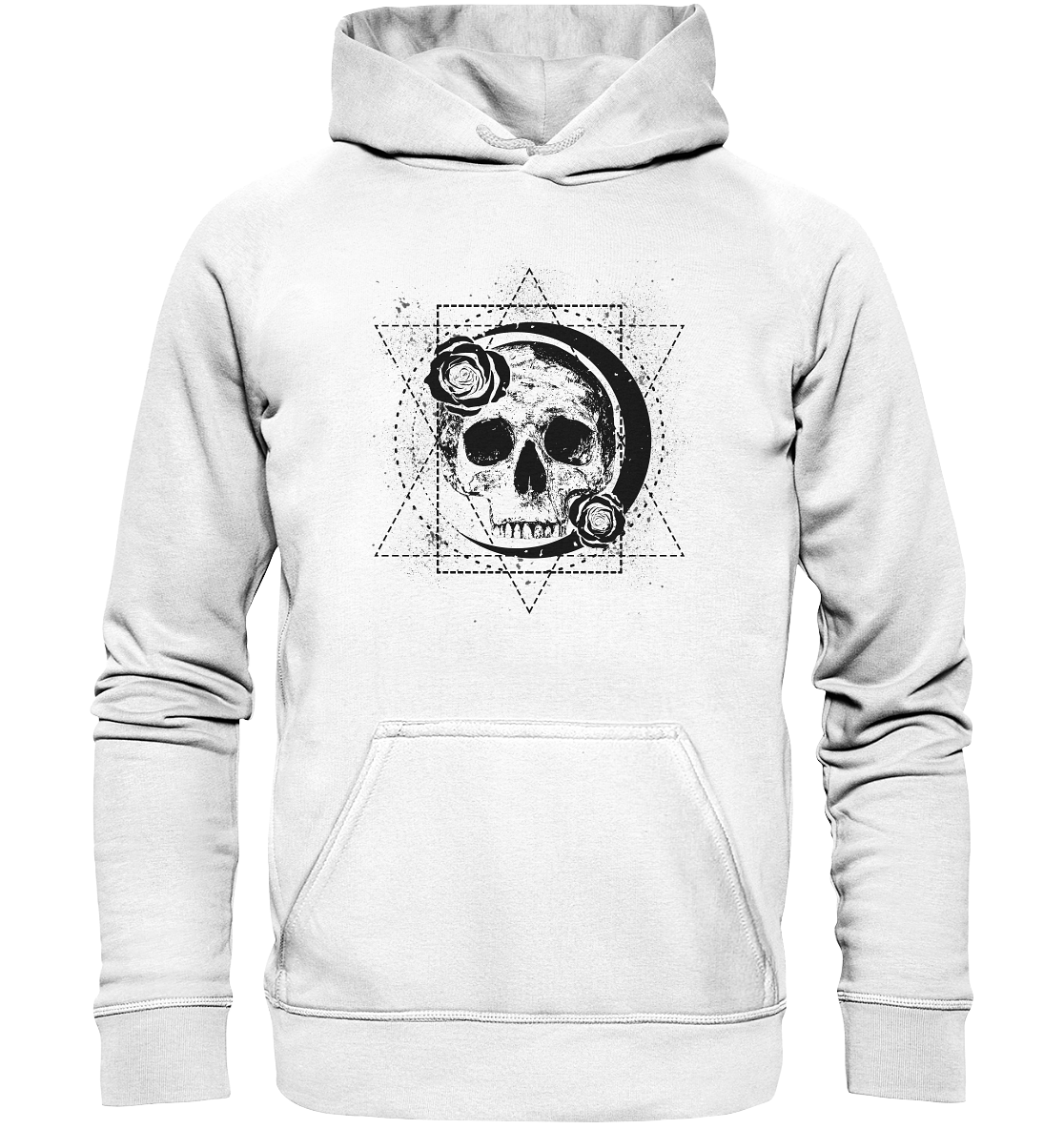 Okkulte Schädel - Basic Unisex Hoodie