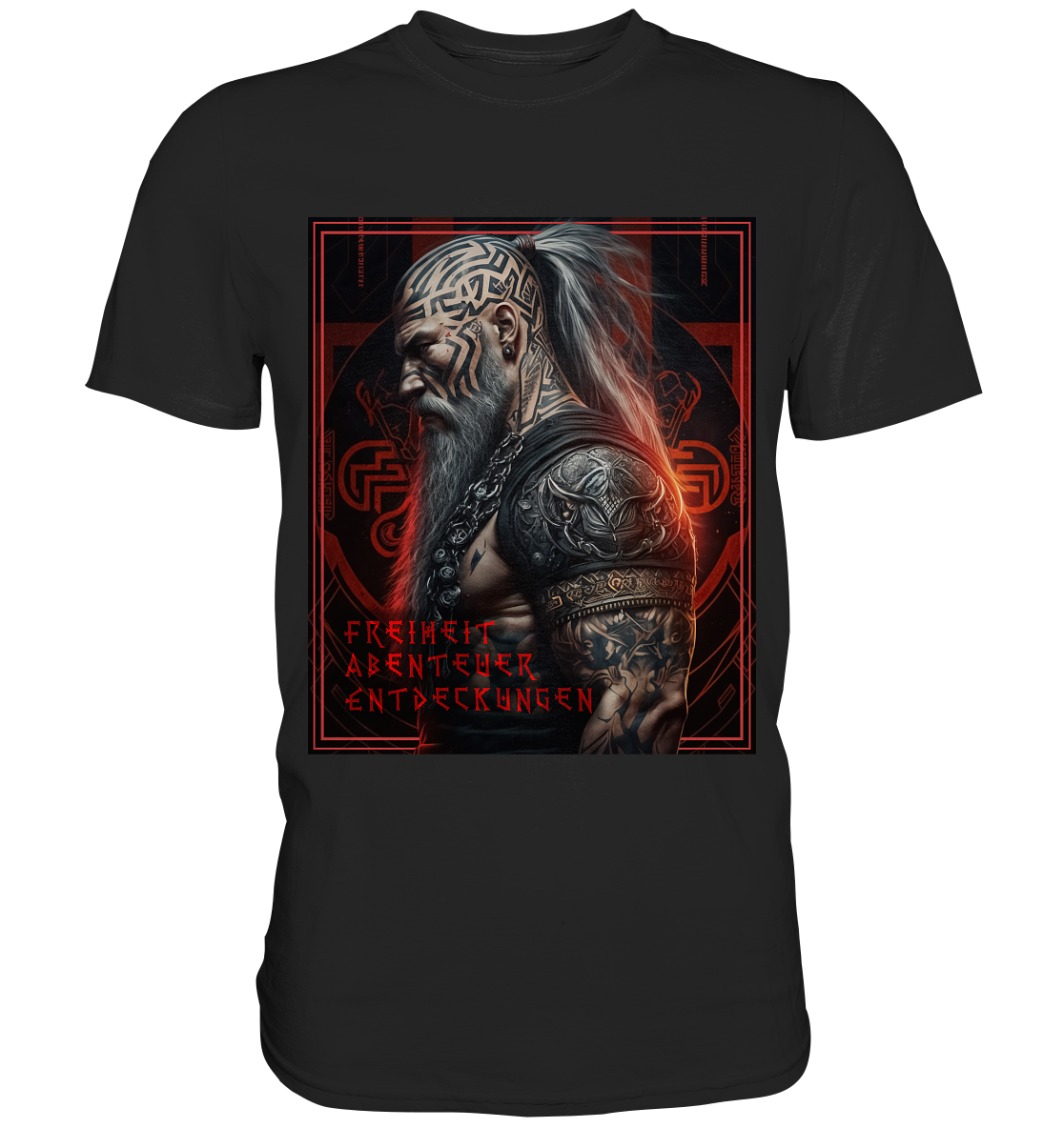 Wikinger Freiheit Abenteuer Entdeckungen - Classic Shirt