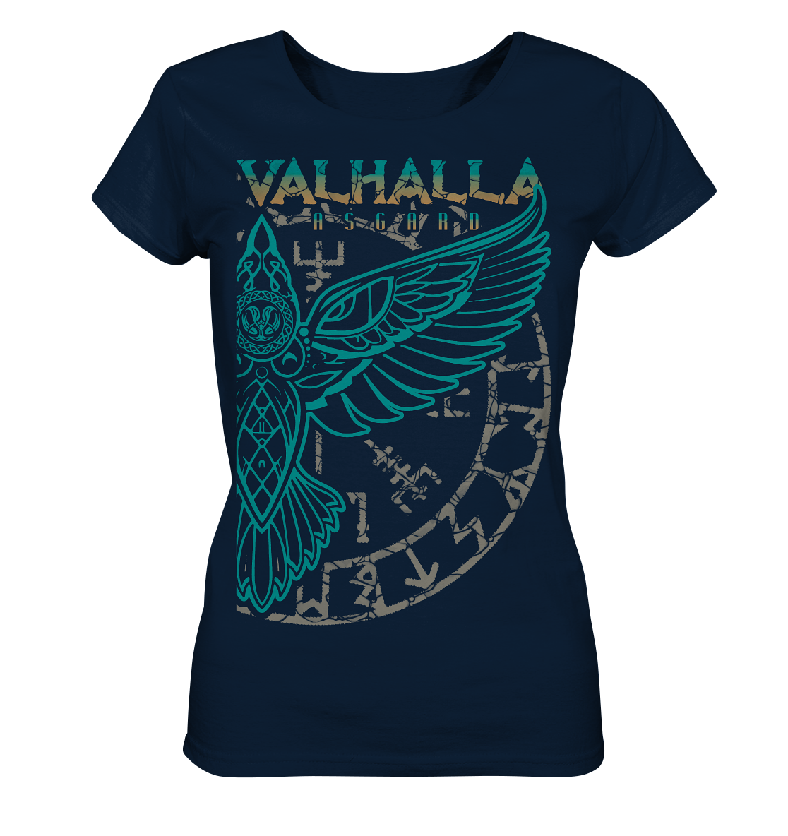 Valhalla Asgard Hugin - Ladies Organic Basic Shirt