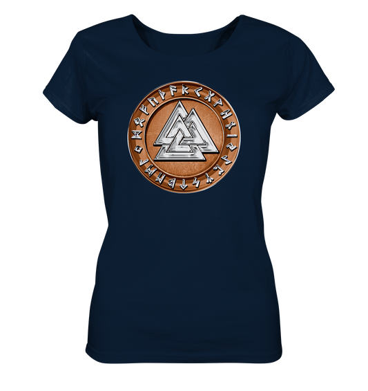 Wikinger Valknut - Ladies Organic Basic Shirt
