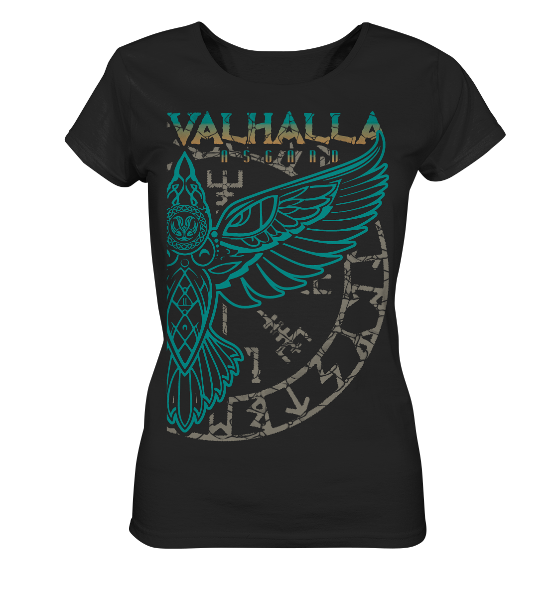 Valhalla Asgard Hugin - Ladies Organic Basic Shirt
