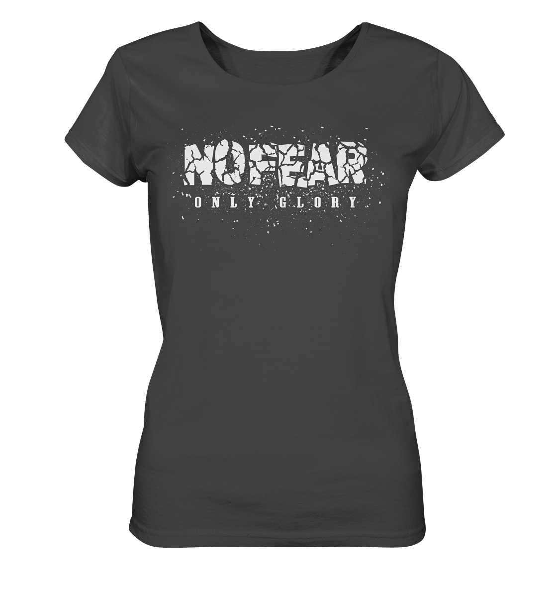 No Fear Only Glory - Ladies Organic Basic Shirt