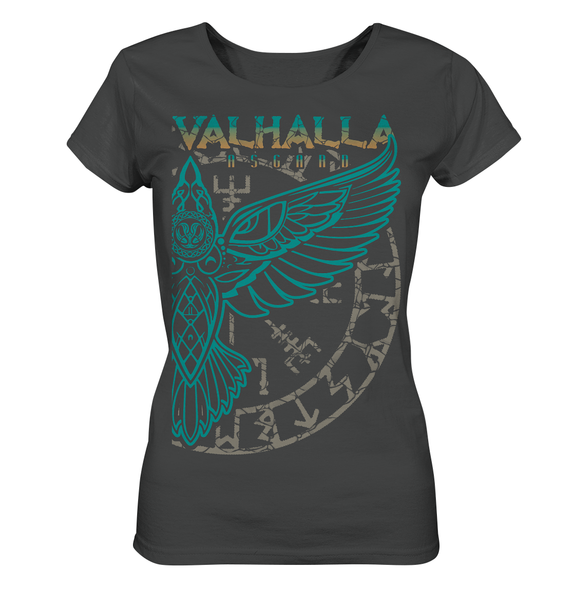 Valhalla Asgard Hugin - Ladies Organic Basic Shirt