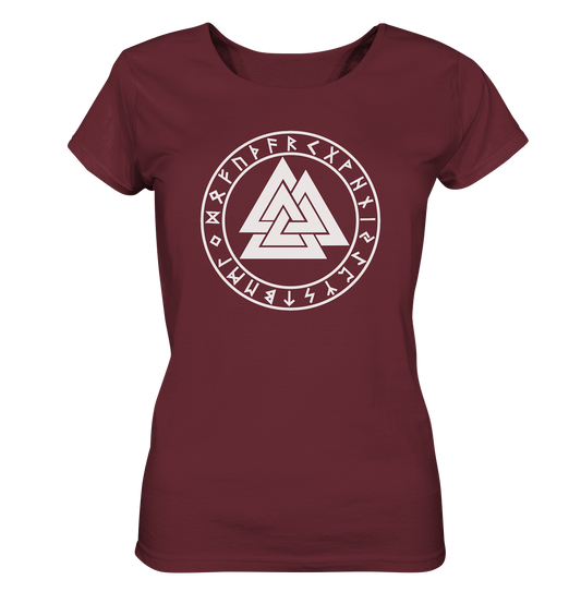 Wikinger Valknut - Ladies Organic Basic Shirt