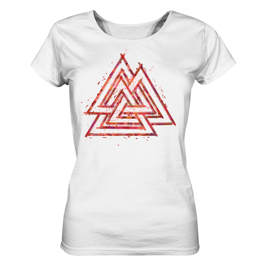Wikinger Valknut Wotan - Ladies Organic Basic Shirt