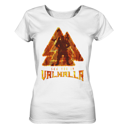 See You In Valhalla - Ladies Organic Basic Shirt